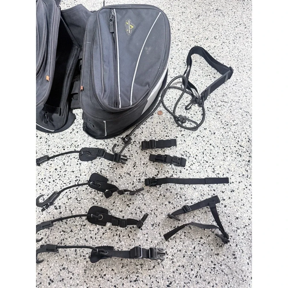 Nelson-Rigg Motorcycle Saddlebags w/BILT Rain Gear, Alter Ego Vest & HD Boot Set - Picture 9 of 13